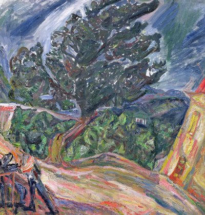 Il grande albero blu, c.1940-42 da Chaim Soutine
